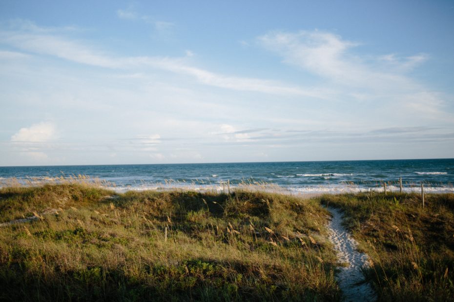 a quiet seaside